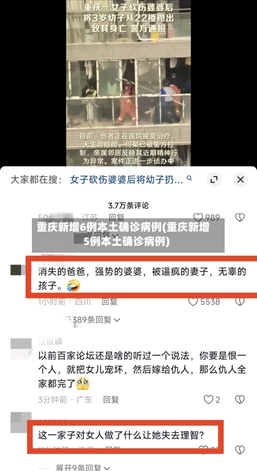 重庆新增6例本土确诊病例(重庆新增5例本土确诊病例)-第1张图片