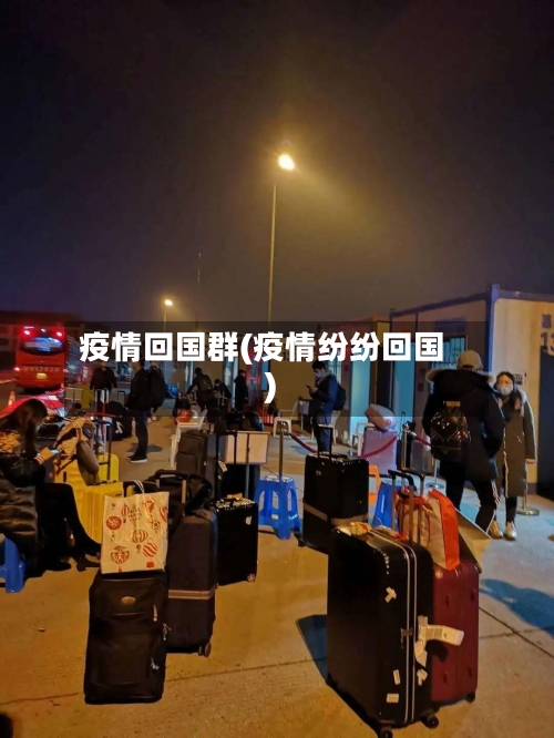疫情回国群(疫情纷纷回国)-第1张图片