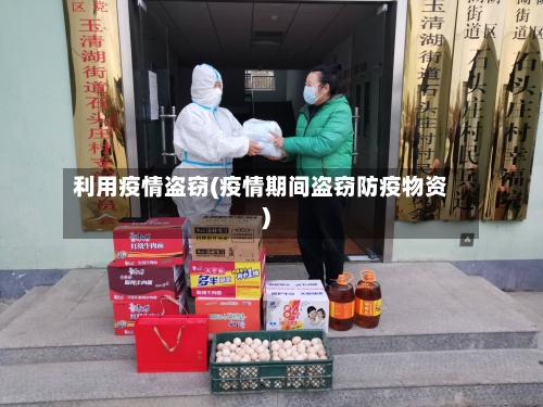 利用疫情盗窃(疫情期间盗窃防疫物资)-第2张图片
