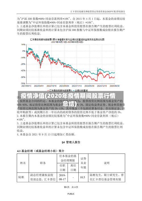 疫情净值(2020年疫情期间股票行情总结)-第3张图片
