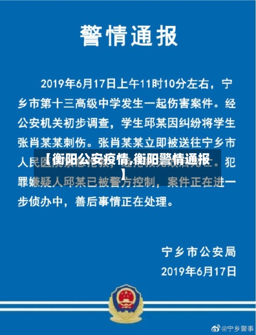 【衡阳公安疫情,衡阳警情通报】-第2张图片