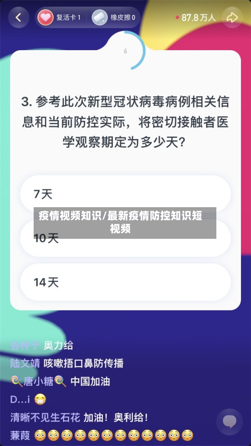 疫情视频知识/最新疫情防控知识短视频-第2张图片