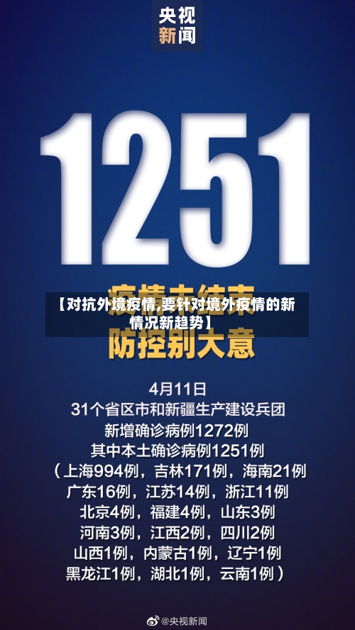 【对抗外境疫情,要针对境外疫情的新情况新趋势】-第2张图片