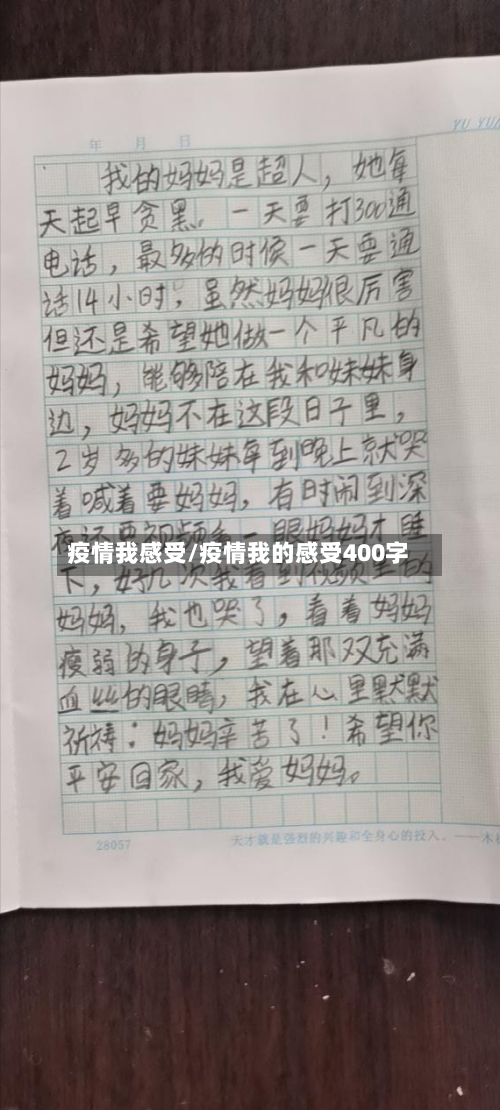 疫情我感受/疫情我的感受400字-第3张图片
