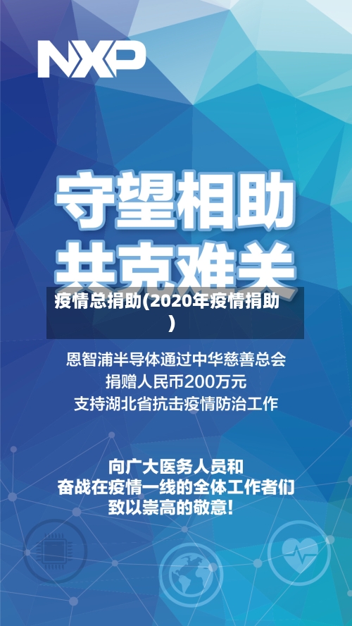 疫情总捐助(2020年疫情捐助)-第3张图片