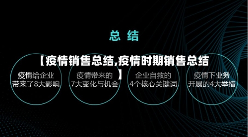 【疫情销售总结,疫情时期销售总结】-第3张图片
