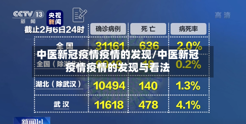 中医新冠疫情疫情的发现/中医新冠疫情疫情的发现与看法-第1张图片