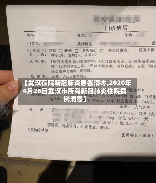 【武汉在院新冠肺炎患者清零,2020年4月26日武汉市所有新冠肺炎住院病例清零】-第3张图片